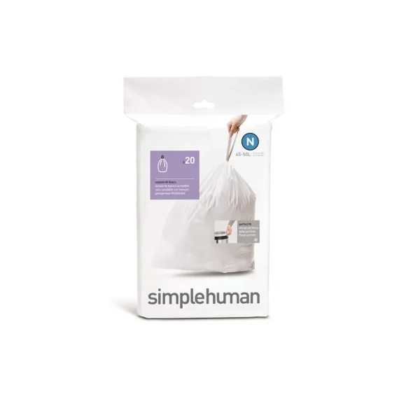 SIMPLEHUMAN Worki na śmieci / 45-50L / 20 szt.