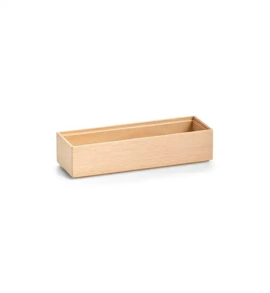ZELLER Pudełko prostokątne / organizer / drewno sosnowe