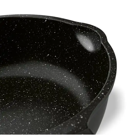 STARKE PRO TAYLOR MARBLE Patelnia głęboka z pokrywką 28 cm / Greblon® C3