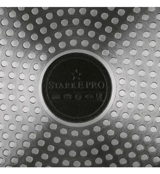 STARKE PRO TAYLOR MARBLE Patelnia głęboka z pokrywką 28 cm / Greblon® C3