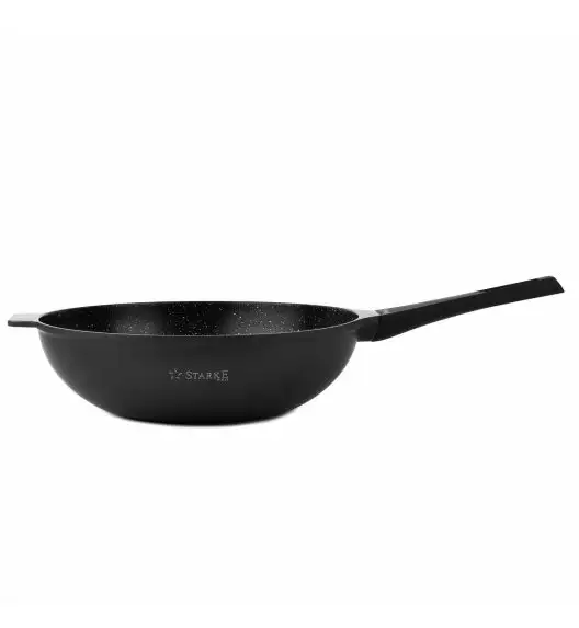 STARKE PRO TAYLOR MARBLE Wok z pokrywką 32 cm / Greblon® C3