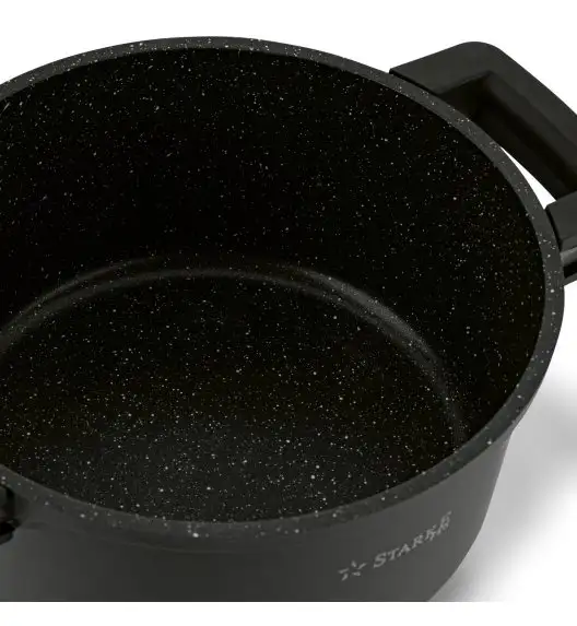 STARKE PRO TAYLOR MARBLE Garnek z pokrywką 20 cm / 2,4 l / Greblon® C3