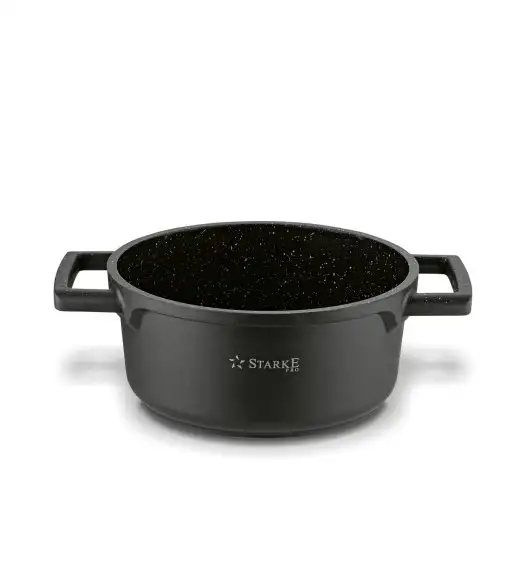 STARKE PRO TAYLOR MARBLE Garnek z pokrywką 20 cm / 2,4 l / Greblon® C3