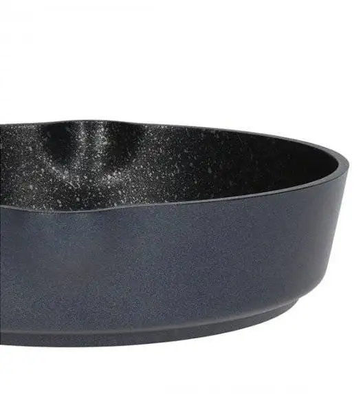 ZWIEGER VESNA Patelnia 28 cm + Pokrywka Tadar / GREBLON C3 non-stick / indukcja