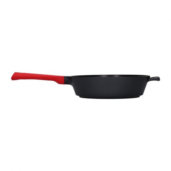 ZWIEGER OBSIDIAN Komplet Garnki 6 el z pokrywkami 5,5l/ 3,5l/ 2l +rondel +patelnia głęboka 28 cm / GREBLON C3+