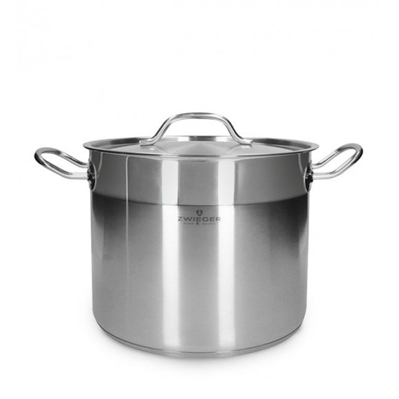 ZWIEGER KLASSIKER Komplet garnków z pokrywkami 11 el + Ganek Big Pot 8,5 L / stal nierdzewna SS 304