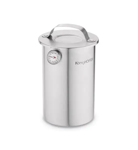 KONIGHOFFER Zestaw wędliniarski Szynkowar 1,5 l + garnek z sitkiem 4 l / stal nierdzewna