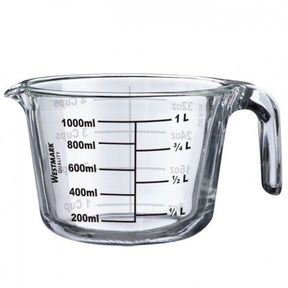 WESTMARK Miarka 1 L / szkło borokrzemianowe