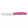 VICTORINOX SWISS CLASSIC Nóż ostrze ząbkowane / 11 cm / różowy