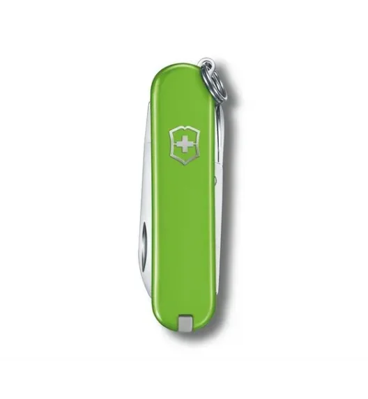 VICTORINOX CLASSIC SD Scyzoryk z nożyczkami i śrubokrętem / zielony / wyprodukowany w Szwajcarii
