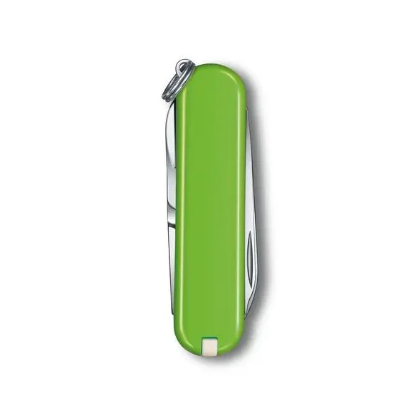 VICTORINOX CLASSIC SD Scyzoryk z nożyczkami i śrubokrętem / zielony / wyprodukowany w Szwajcarii