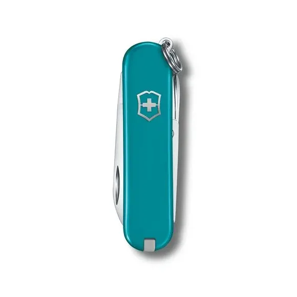 VICTORINOX CLASSIC SD Scyzoryk z nożyczkami i śrubokrętem / morski / wyprodukowany w Szwajcarii