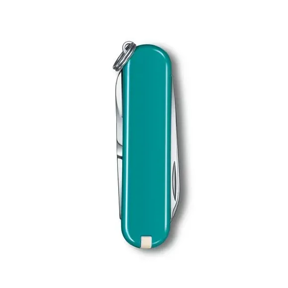 VICTORINOX CLASSIC SD Scyzoryk z nożyczkami i śrubokrętem / morski / wyprodukowany w Szwajcarii