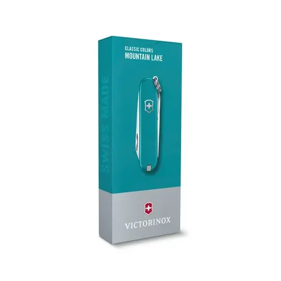 VICTORINOX CLASSIC SD Scyzoryk z nożyczkami i śrubokrętem / morski / wyprodukowany w Szwajcarii