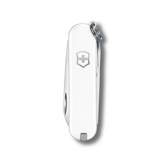 VICTORINOX CLASSIC SD Scyzoryk z nożyczkami i śrubokrętem / biały / wyprodukowany w Szwajcarii