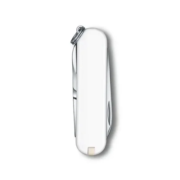 VICTORINOX CLASSIC SD Scyzoryk z nożyczkami i śrubokrętem / biały / wyprodukowany w Szwajcarii