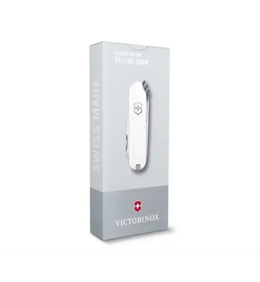 VICTORINOX CLASSIC SD Scyzoryk z nożyczkami i śrubokrętem / biały / wyprodukowany w Szwajcarii