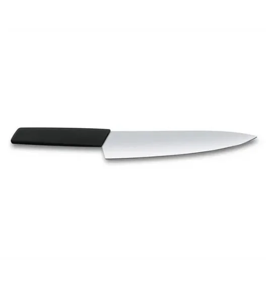 VICTORINOX SWISS MODERN Nóż do porcjowania / 22 cm / czarny / stal nierdzewna