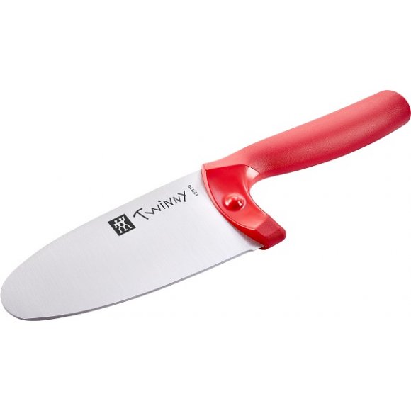 ZWILLING TWINNY Nóż szefa kuchni / 10 cm / nóż dla dzieci / czerwony