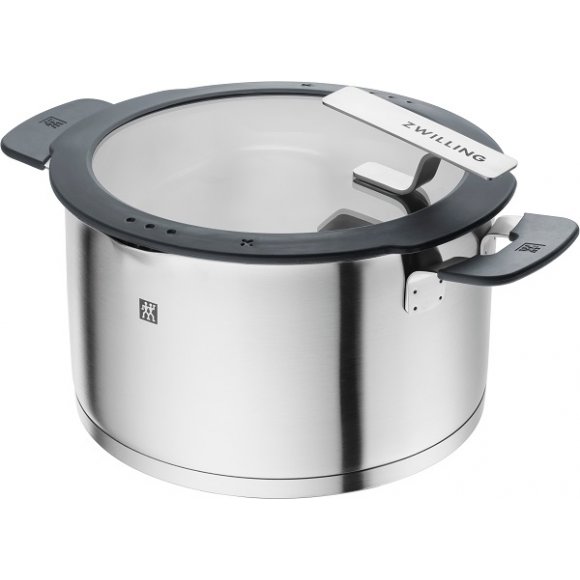 ZWILLING SIMPLIFY Garnek wysoki z pokrywka 2L / 2 el / stal nierdzewna