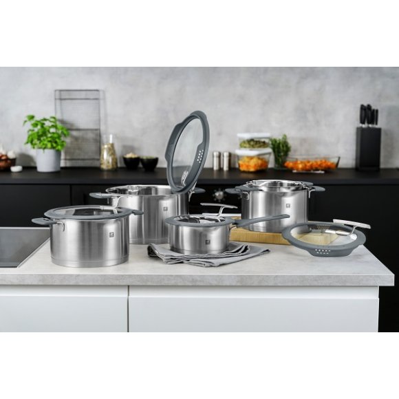 ZWILLING SIMPLIFY Garnek wysoki z pokrywka 2L / 2 el / stal nierdzewna