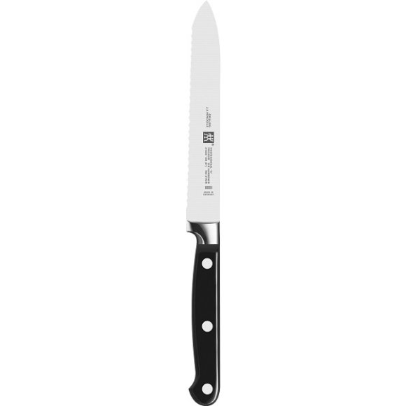 ZWILLING PROFESSIONAL S Zestaw 4 noży w drewnianym bloku / 7 elementów / czarny / stal nierdzewna