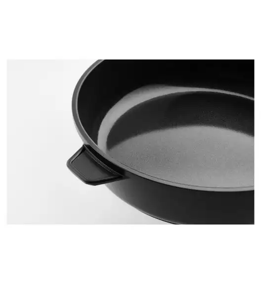 GERLACH MONOLIT Patelnia głęboka 28 cm / szwajcarska powłoka ceramiczną ILAG Xera Dur 2® / aluminium