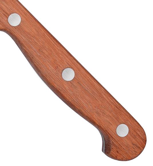 GERLACH COUNTRY Zestaw noży w bloku (okrągłym) 6 elementów / drewniana rękojeść