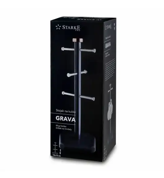 STARKE GRAVA Stojak na kubki / granatowy