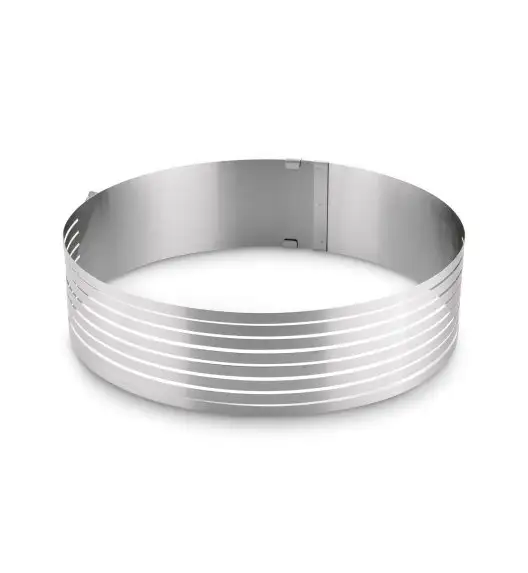 TADAR Regulowana obręcz do cięcia biszkoptu 24-26 cm