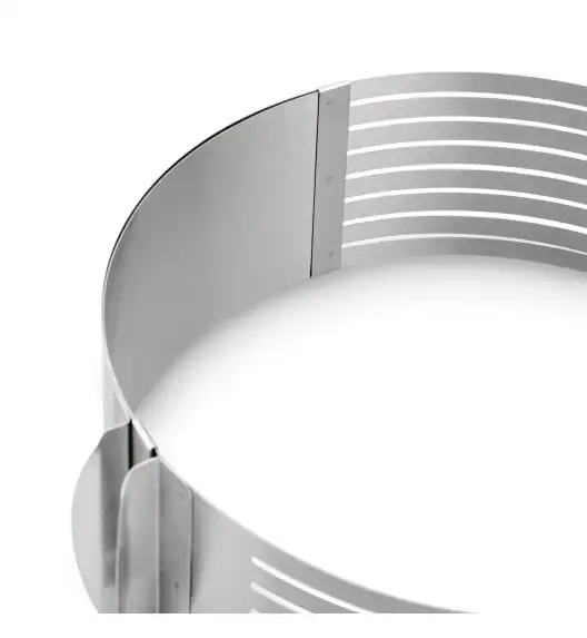 TADAR Regulowana obręcz do cięcia biszkoptu 24-26 cm