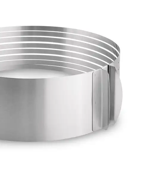 TADAR Regulowana obręcz do cięcia biszkoptu 24-26 cm