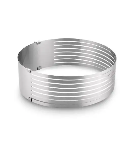 TADAR Regulowana obręcz do cięcia biszkoptu 24-26 cm