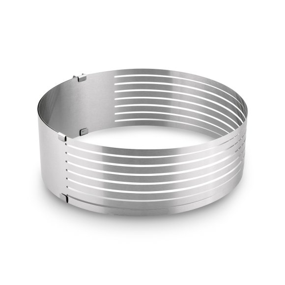 TADAR Regulowana obręcz do cięcia biszkoptu 24-26 cm