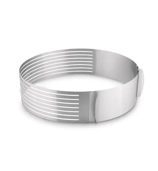 TADAR Regulowana obręcz do cięcia biszkoptu 24-26 cm