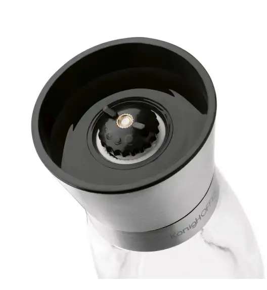 KONIGHOFFER THOR Zestaw młynków ręcznych do soli i pieprzu 170 ml / srebrne