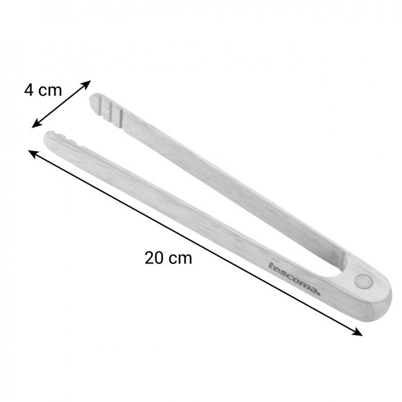 TESCOMA FEELWOOD Szczypce z magnesem 20 cm / drewno kauczukowca