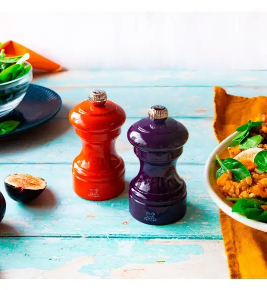 PEUGEOT BISTRORAMA Młynek do soli / 10 cm / czerwony