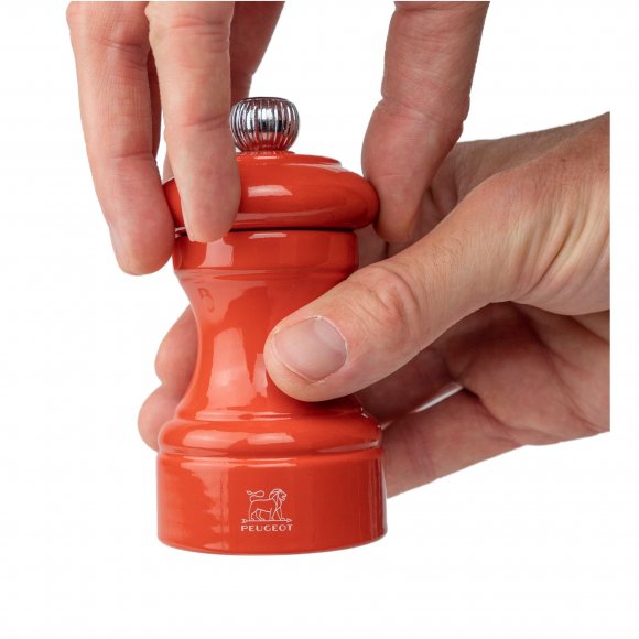 PEUGEOT BISTRORAMA Młynek do soli / 10 cm / czerwony