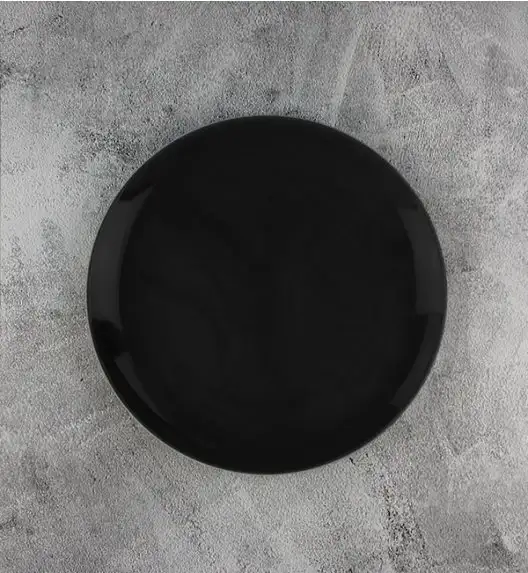 LUBIANA BOSS K80T Talerz obiadowy 27 cm / czarny / porcelana