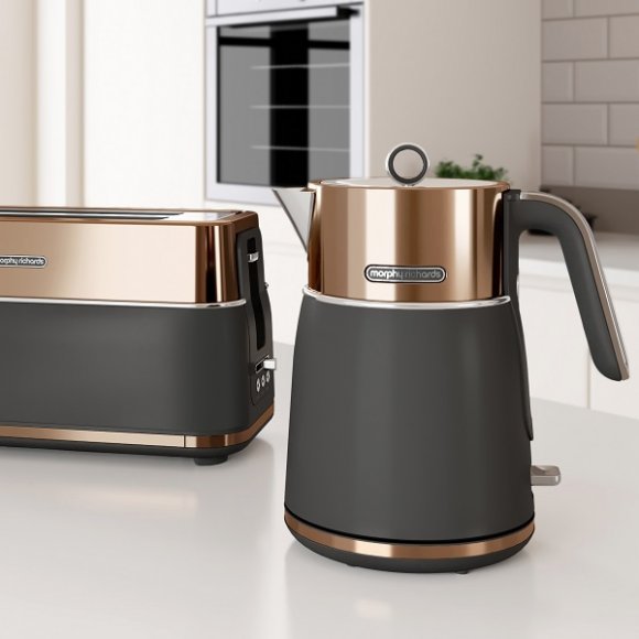 MORPHY RICHARDS SIGNATURE Toster copper / czarny / złoty