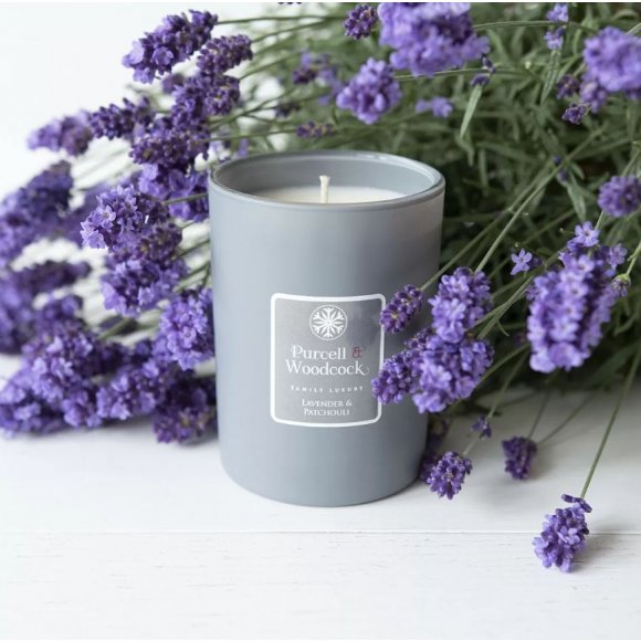 PURCELL & WOODCOCK Świeca zapachowa lavender & patchouli