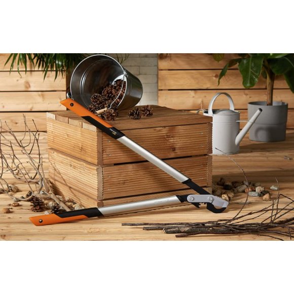 FISKARS PowerGearX Sekator dźwigniowy nożycowy L (LX98)