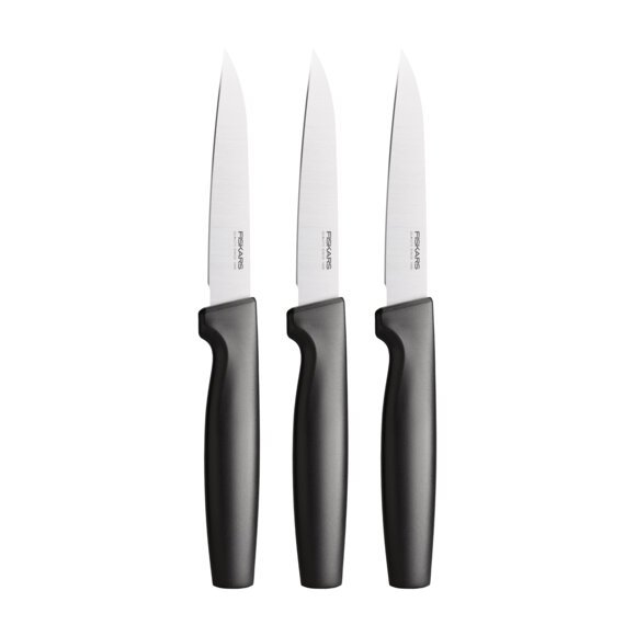 FISKARS FUNCTIONAL FORM 1057563 Komplet 3 noży do skrobania w pudełku / stal nierdzewna