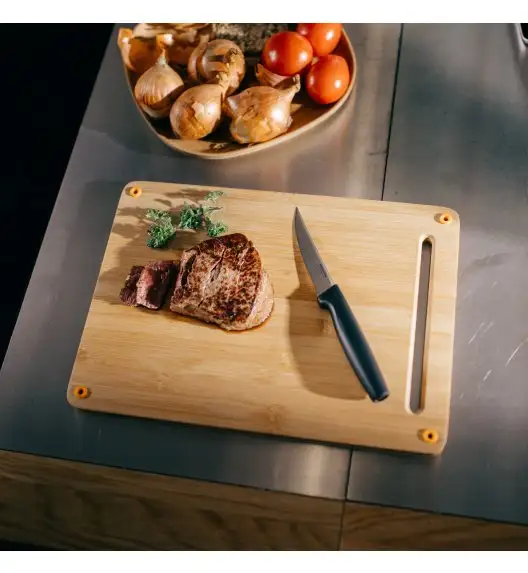 FISKARS FUNCTIONAL FORM 1057564 Komplet 3 noży do steków w pudełku / stal nierdzewna 