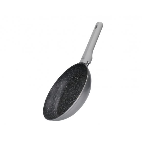 ZWIEGER SFERIC Patelnia aluminiowa 20 cm + pokrywka uniwersalna Tadar / powłoka granitowa PFLUON / indukcja