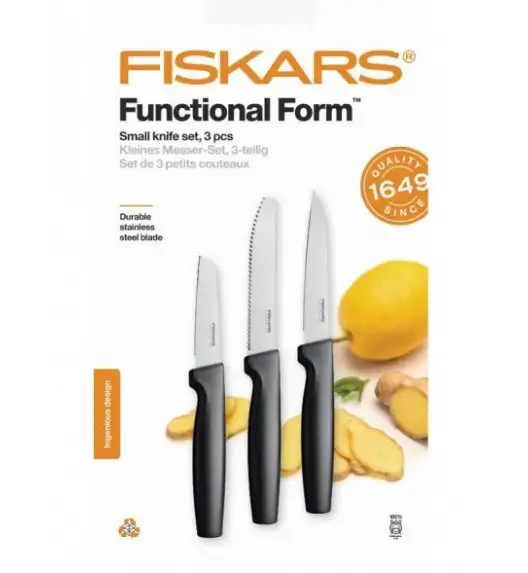 FISKARS FUNCTIONAL FORM 1057557 1057562 1057563 Komplet 8 noży w pudełkach 