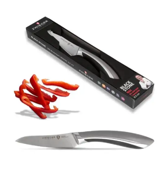 ZWIEGER BLACK STONE Nóż do warzyw i owoców 8,5 cm / niemiecka stal nierdzewna