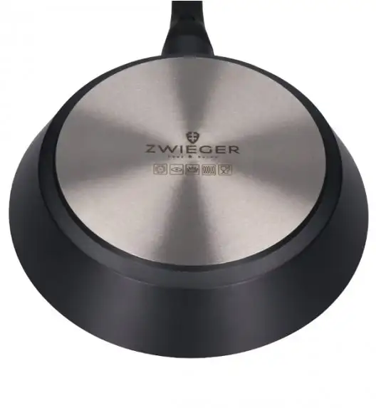 ZWIEGER BLACK STONE Patelnia 28 cm GREBLON non-stick