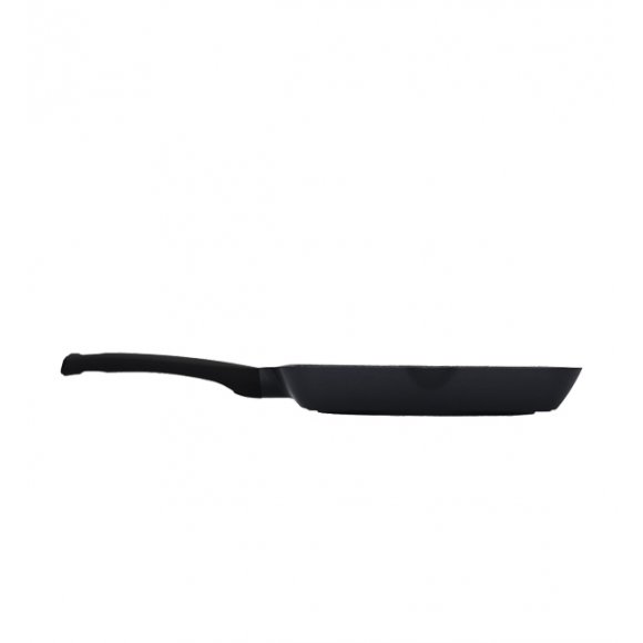 ZWIEGER BLACK STONE Patelnia Grillowa 28 cm GREBLON C3 GRANITE non-stick